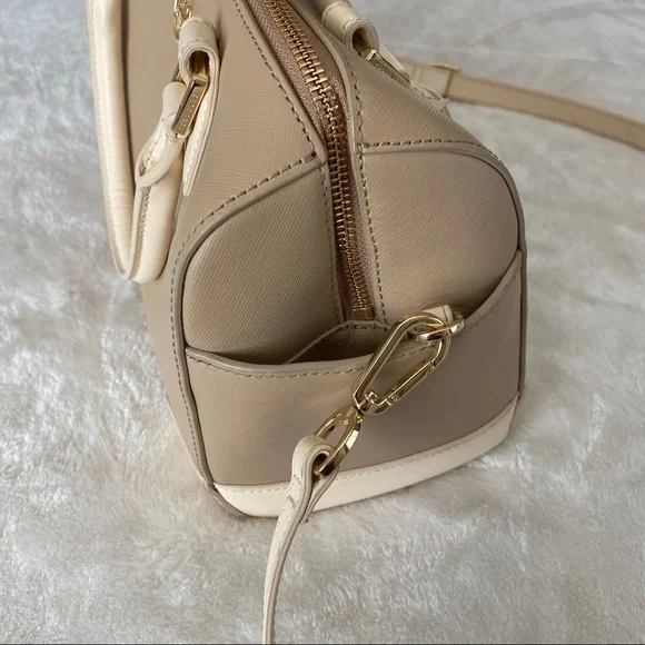 Tory Burch Robinson Middy Satchel Bag Crossbody